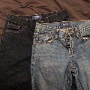 Boys Old Navy 12 SLIM Jeans, 2 pair